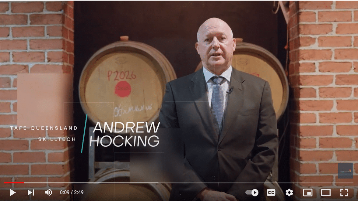 Andrew Hocking, Business Manager General Training, from Alexandra Hills Campus