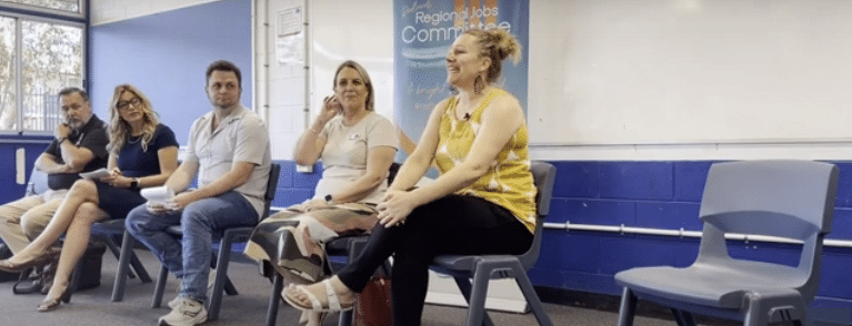 Capalaba State College Career Panel Chat