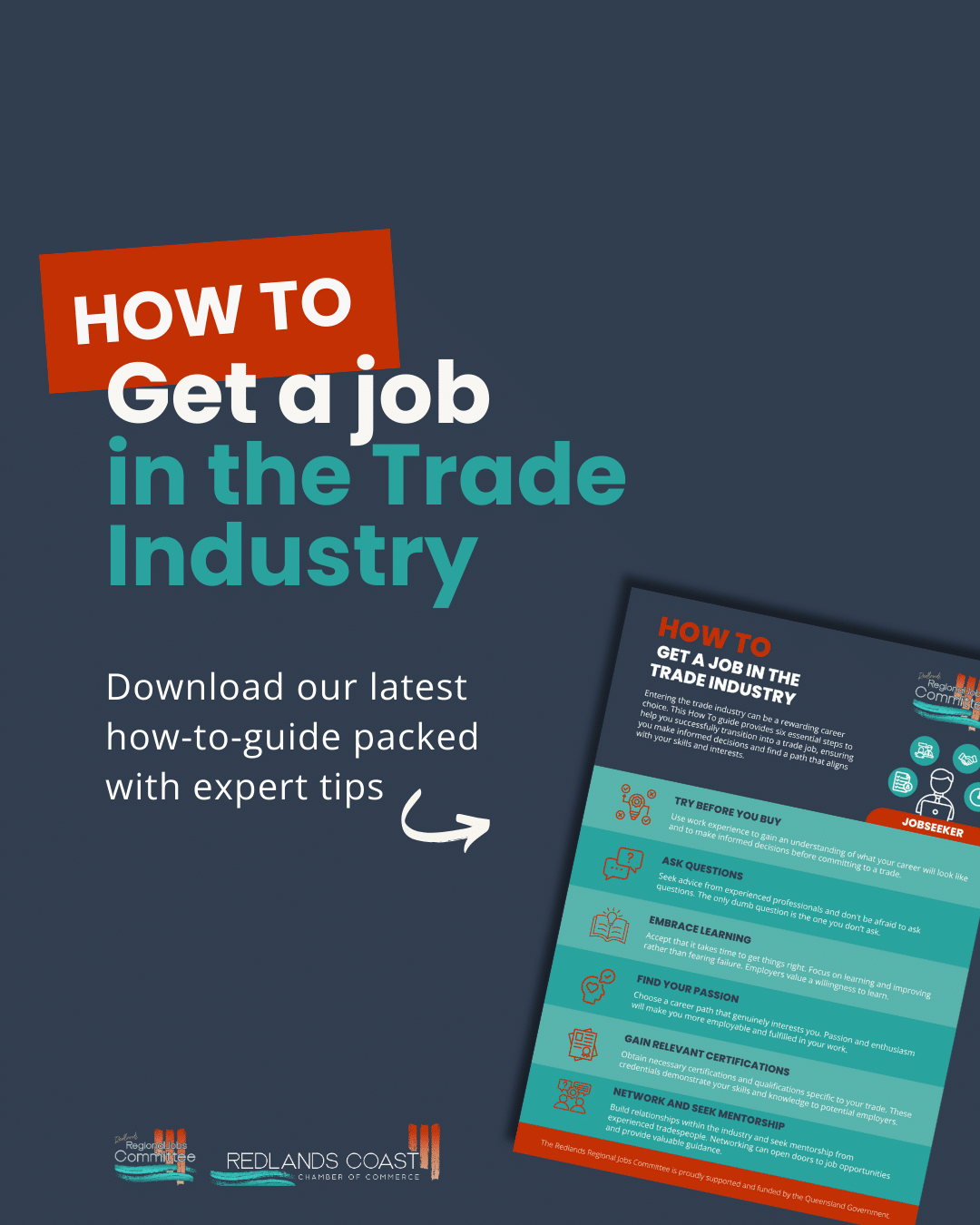 How to get a job in the trade industry